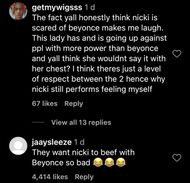 Fans comments on The Neighborhood Talk Show's post (Image via Instagram/@theneighborhoodtalk)